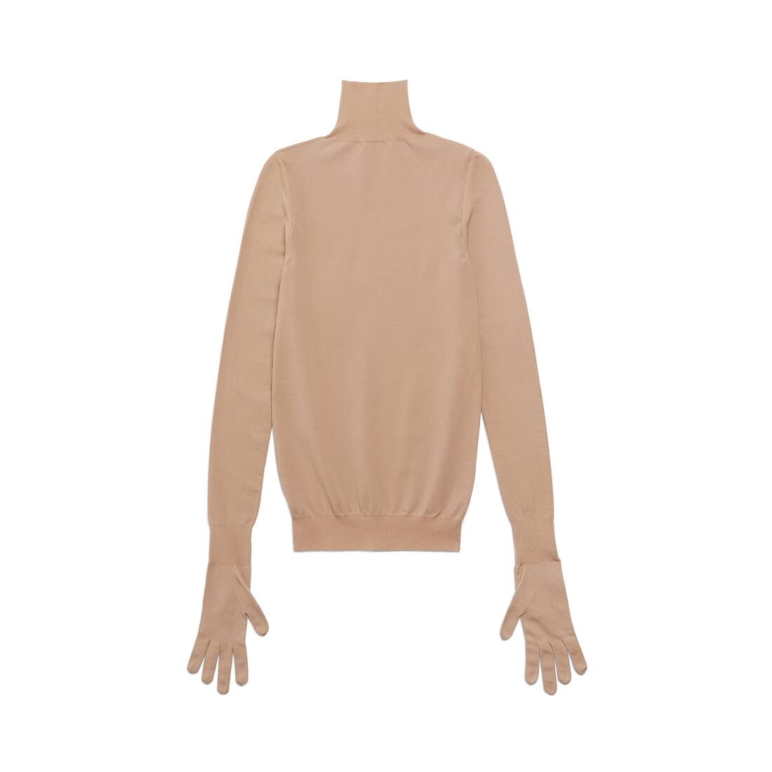 Women's Gloves Sweater in Light Beige - 6