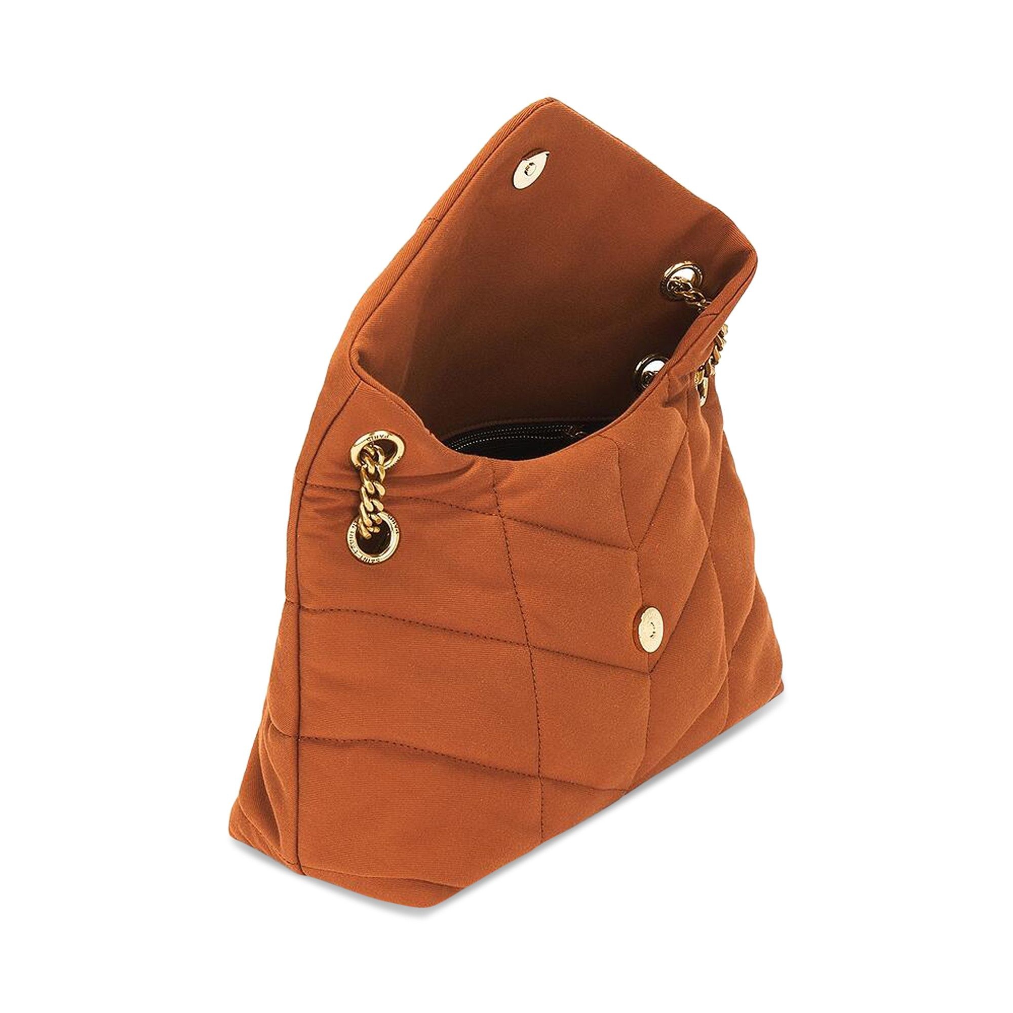 Saint Laurent Puffer Small 'Hot Rust' - 4