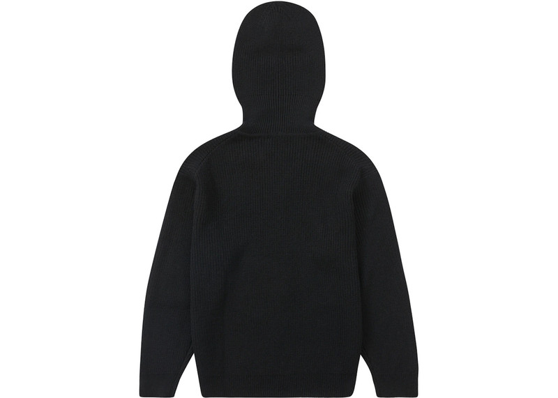 Supreme Supreme Small Box Balaclava/Turtleneck Sweater Black outlook