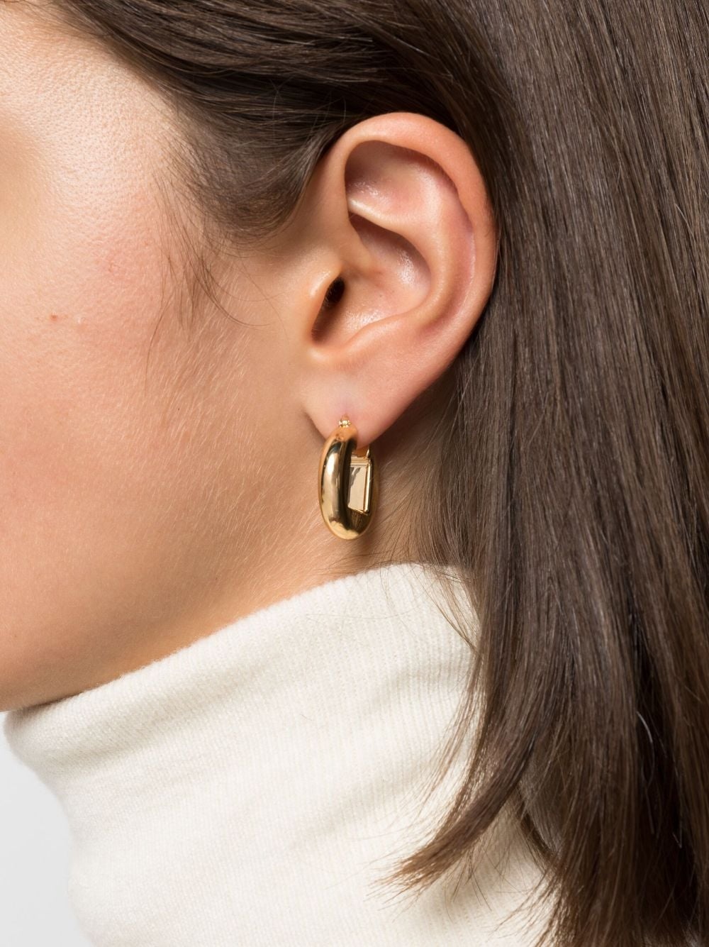 Les Boucles Rond Carre earrings - 2