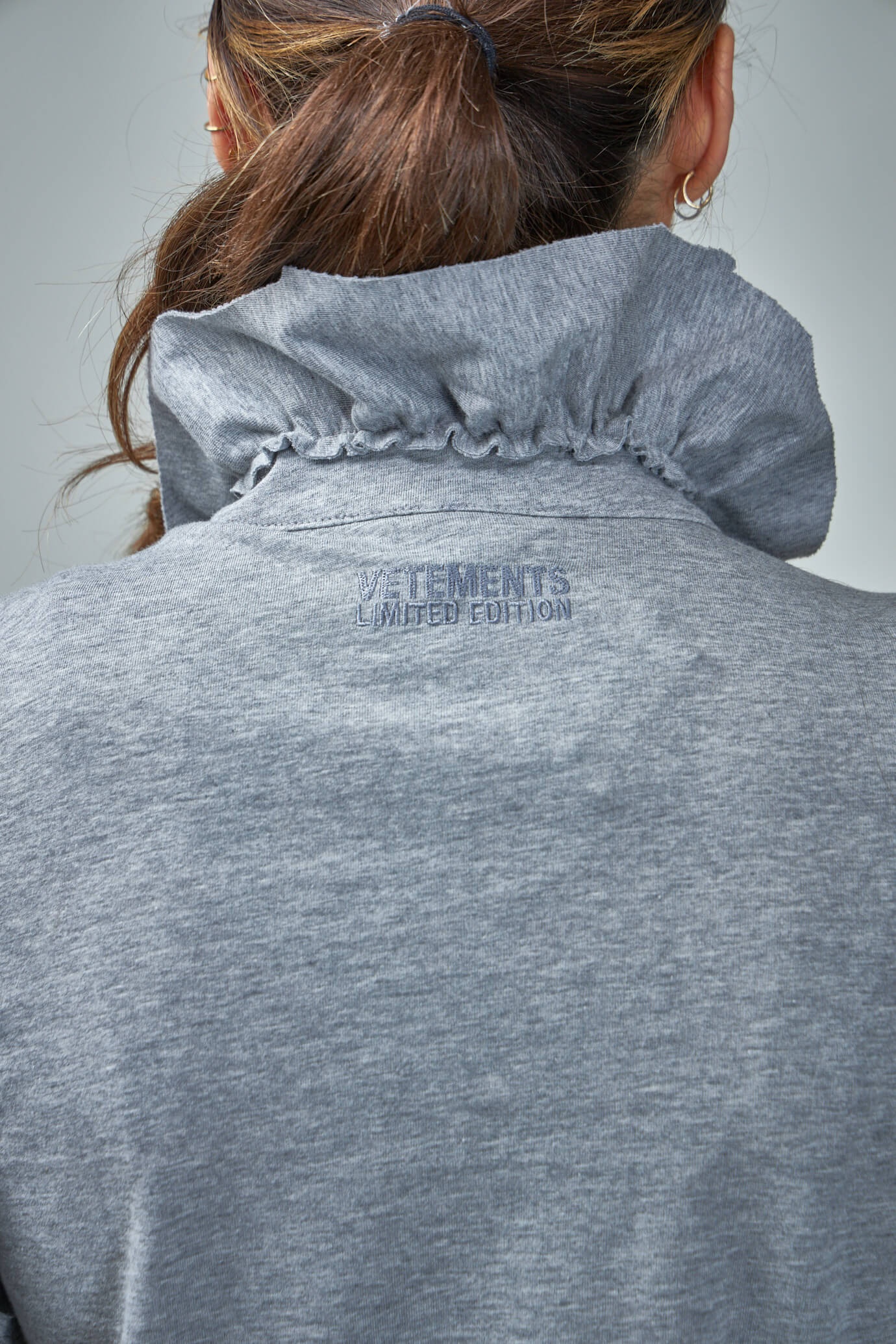 Vetements Deconstructed Jersey Blouse - 4