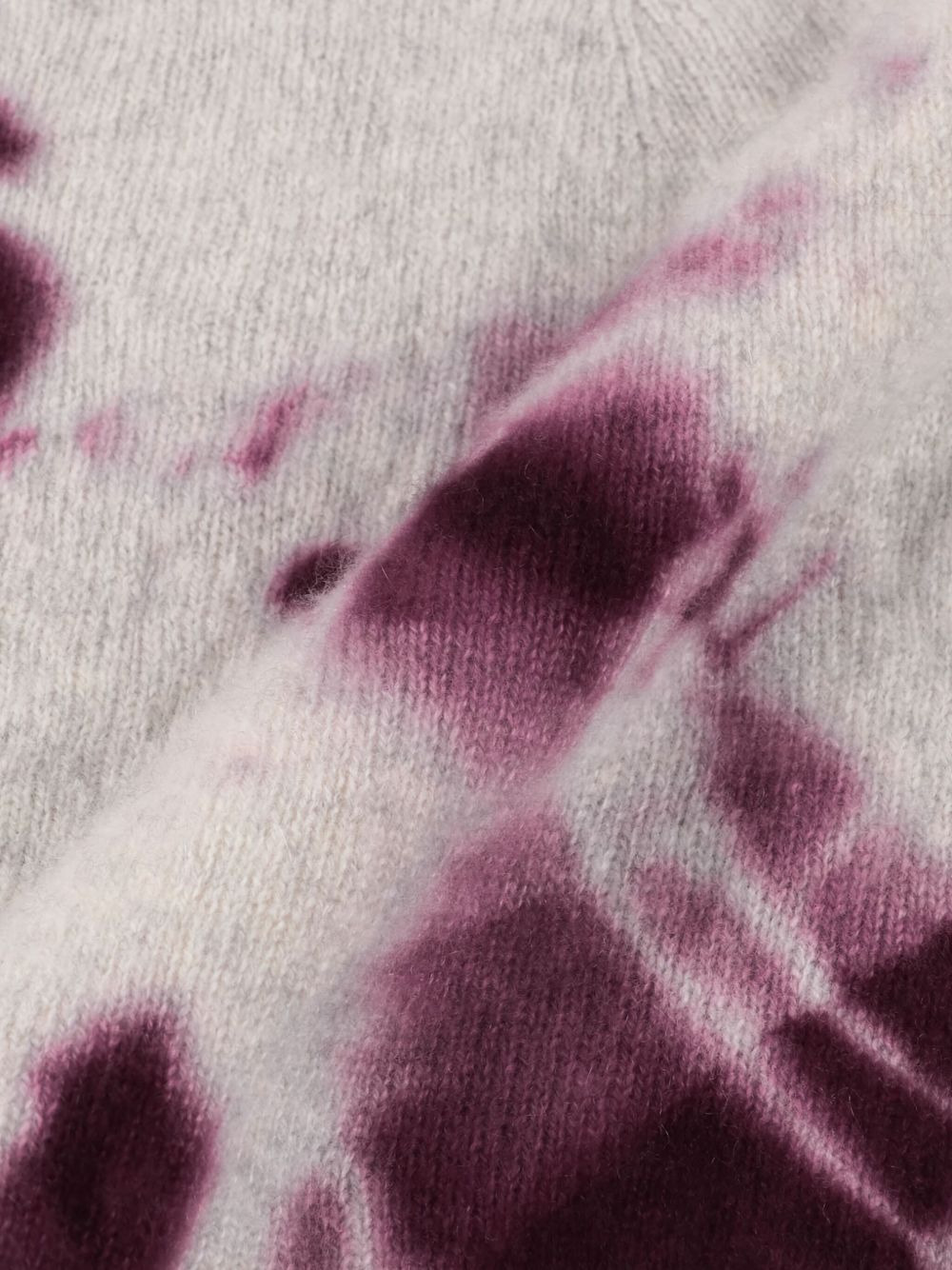 tie-dye crew-neck sweater - 3
