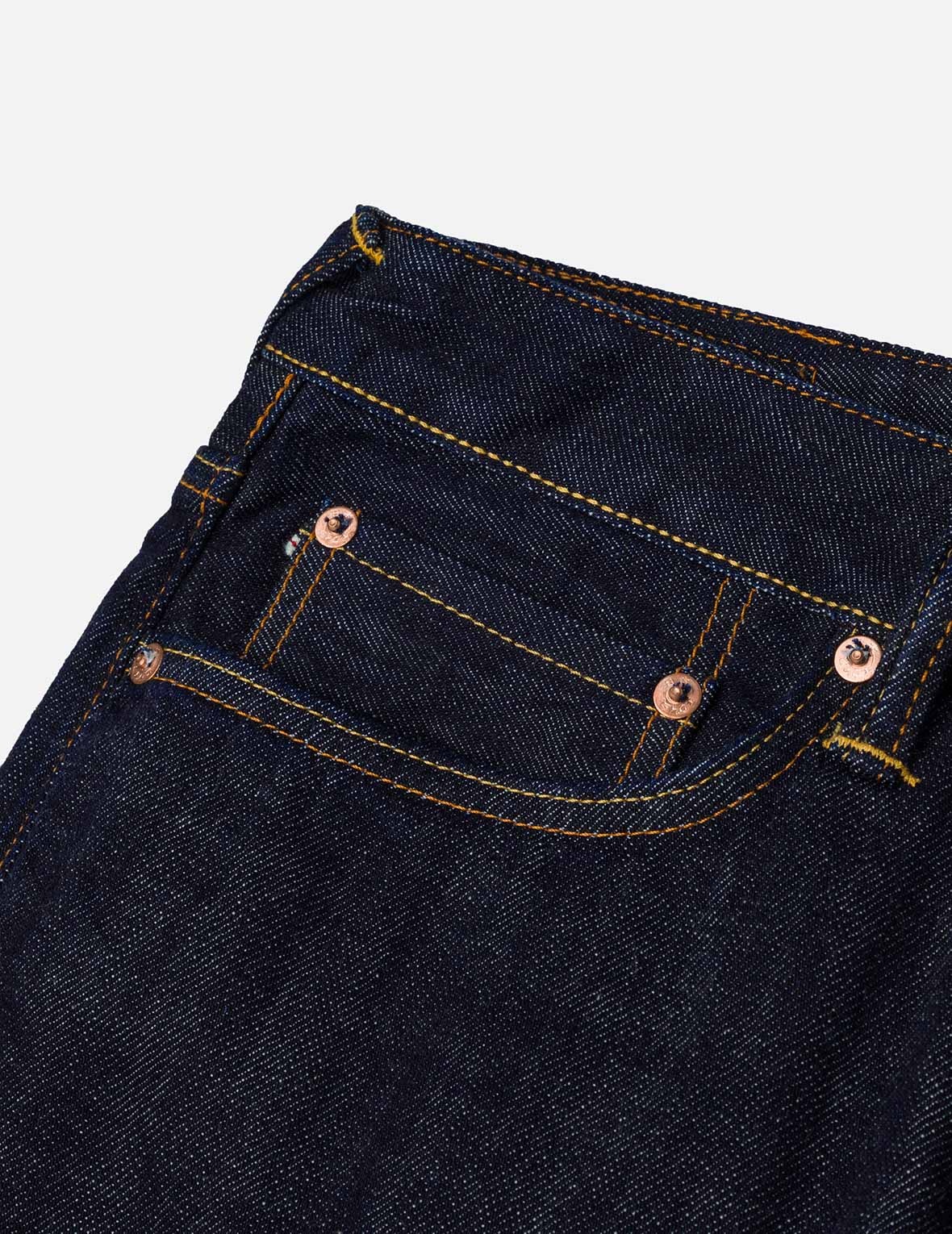 Seagull and Logo Brocade Appliqué Carrot Fit Jeans #2017 - 8
