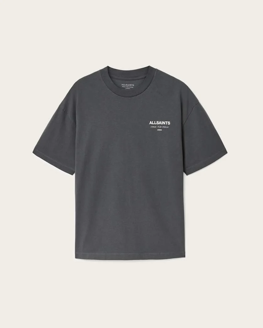 UNDERGROUND OVERSIZED CREW NECK T-SHIRT - 1