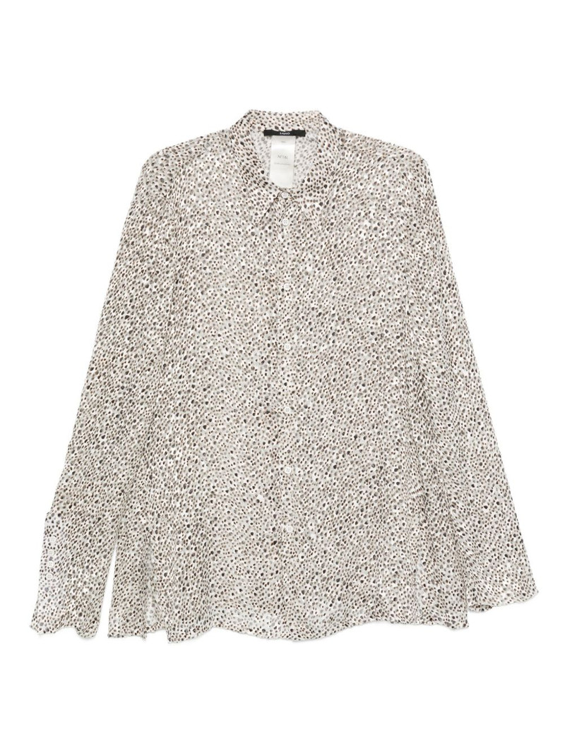 dotted-print shirt 1
