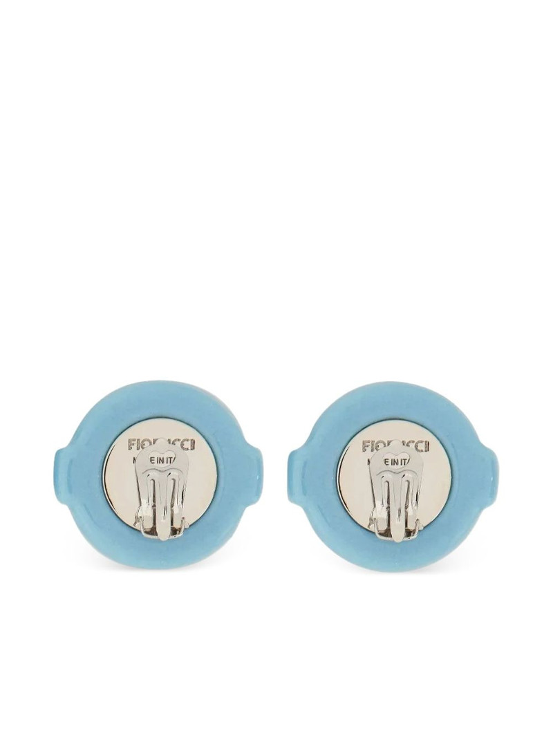 FIORUCCI logo earrings outlook