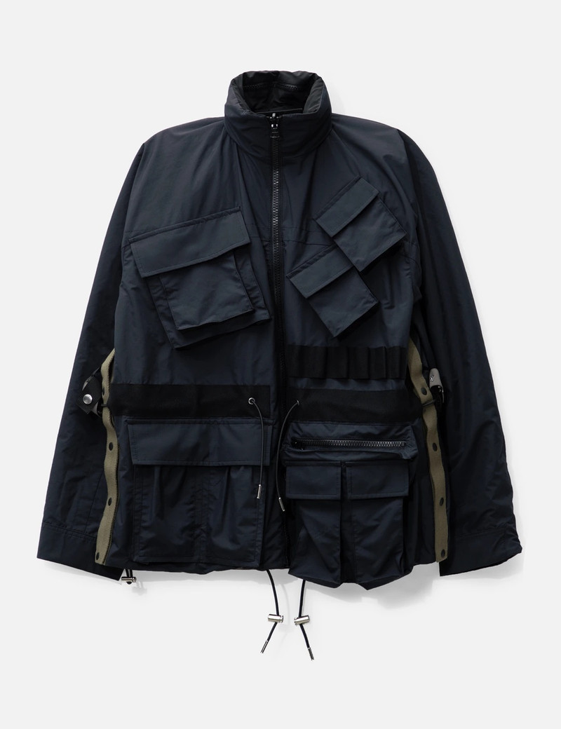 sacai MATTE TAFFETA REVERSIBLE JACKET outlook