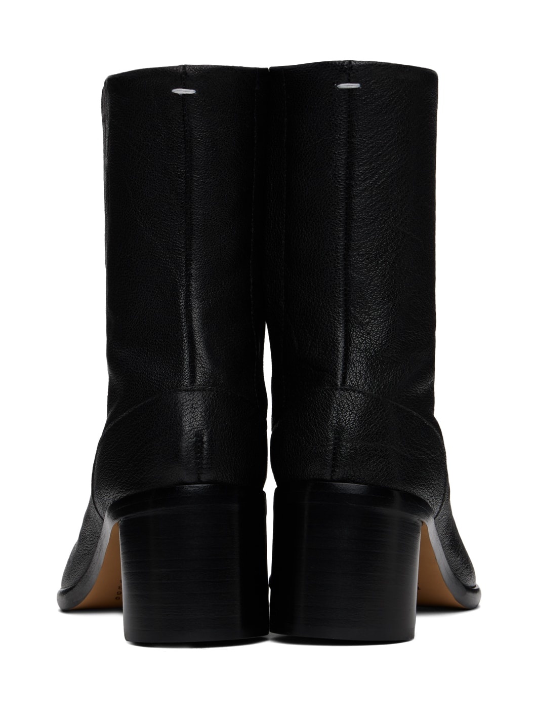 Black Tabi Ankle Boots - 2
