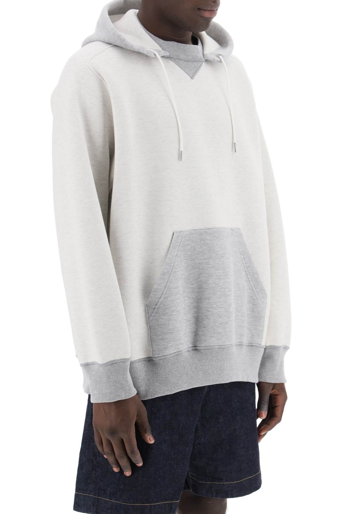 HOODED SWEATSHIRT WITH REVERSE - 8