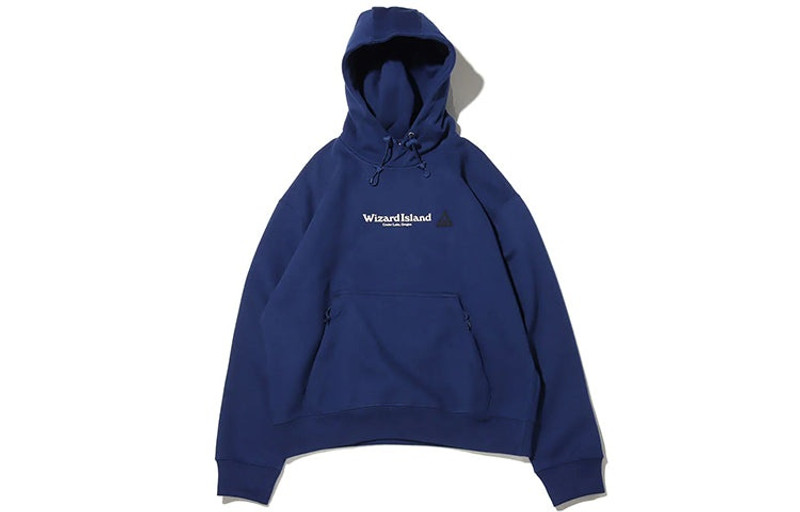 Men's Nike ACG Wizard Pullover Fleece Back Printing Blue CZ8881-492 - 1
