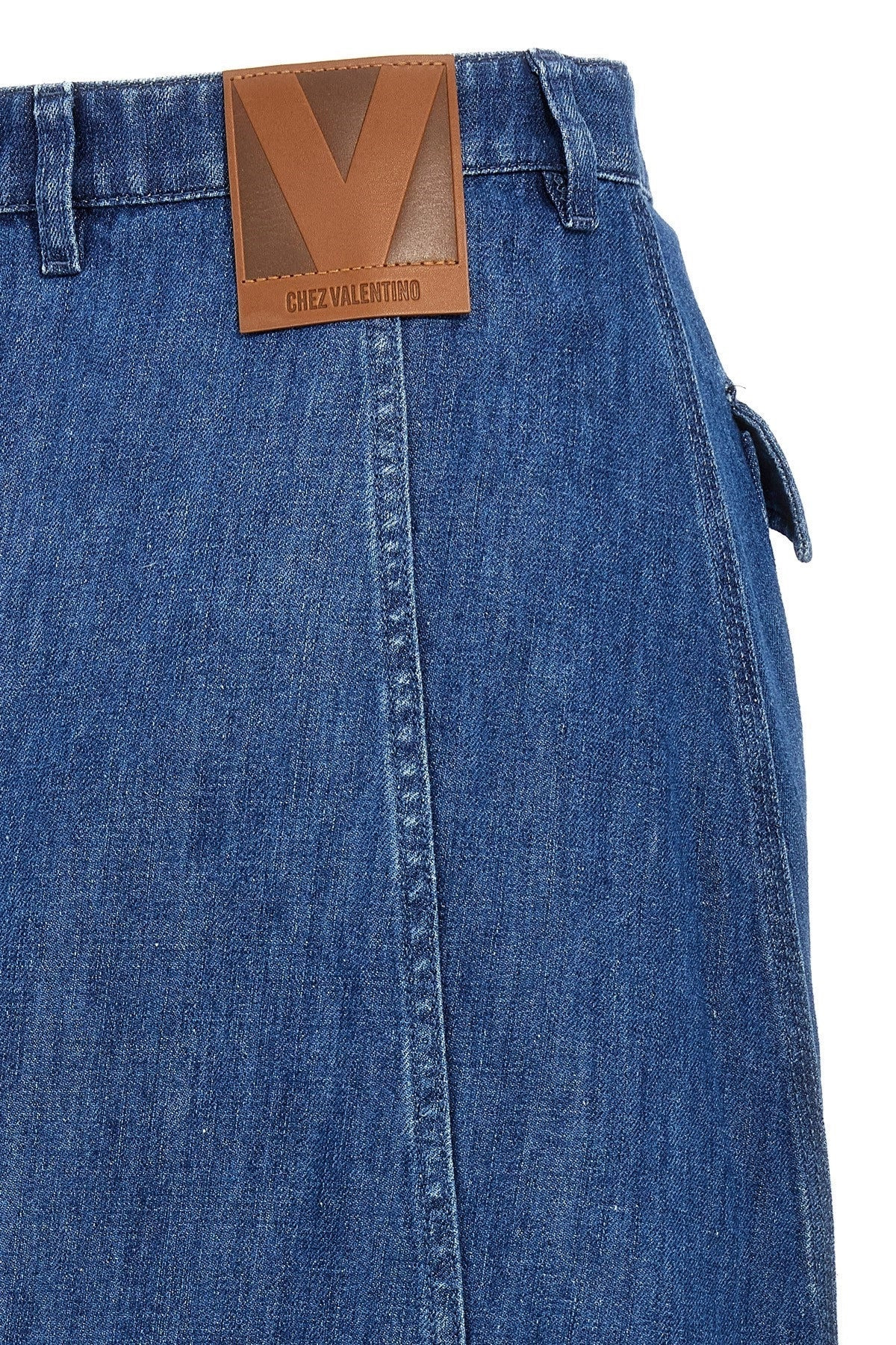 Valentino Garavani Women Valentino Garavani Denim Skirt - 4