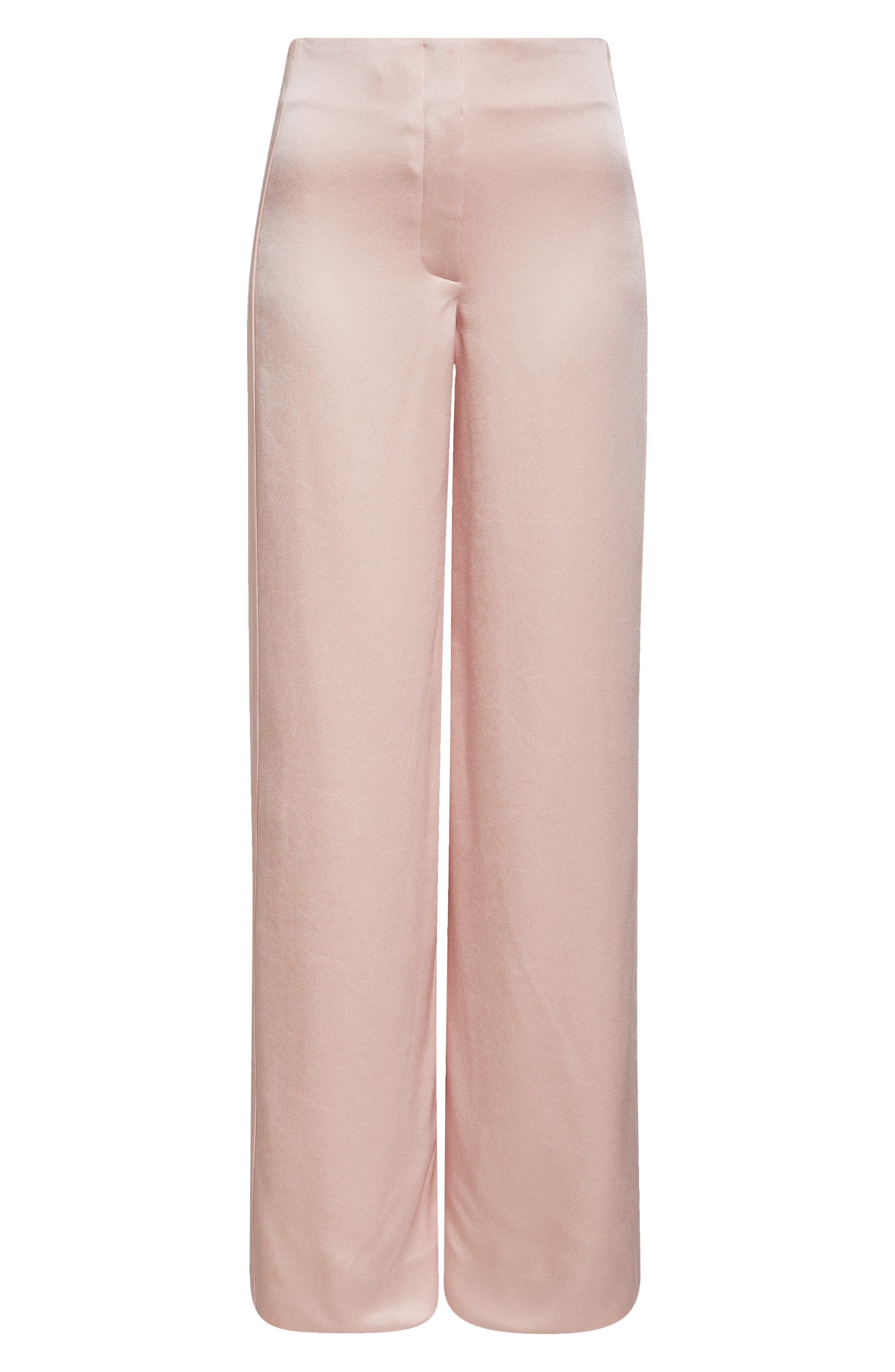 Veronica Beard Ronin Wide Leg Pants in Pink Shell at Nordstrom - 4