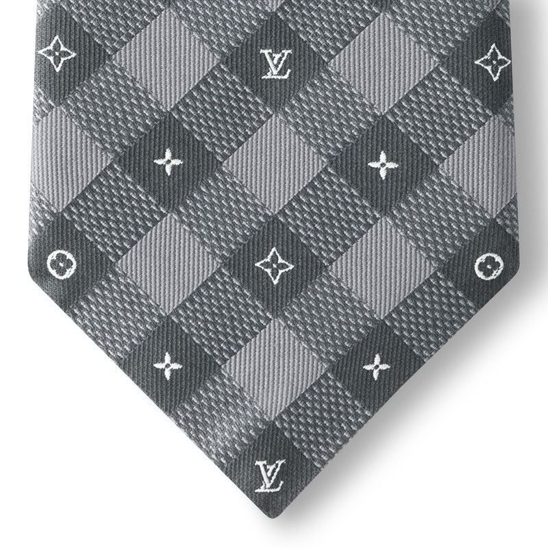 Louis Vuitton Monogram Checks Tie outlook