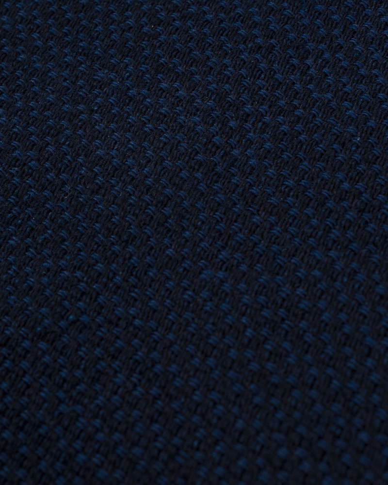 IHSH-380-IND 12OZ DOBBY CLOTH WORK SHIRT - INDIGO 13