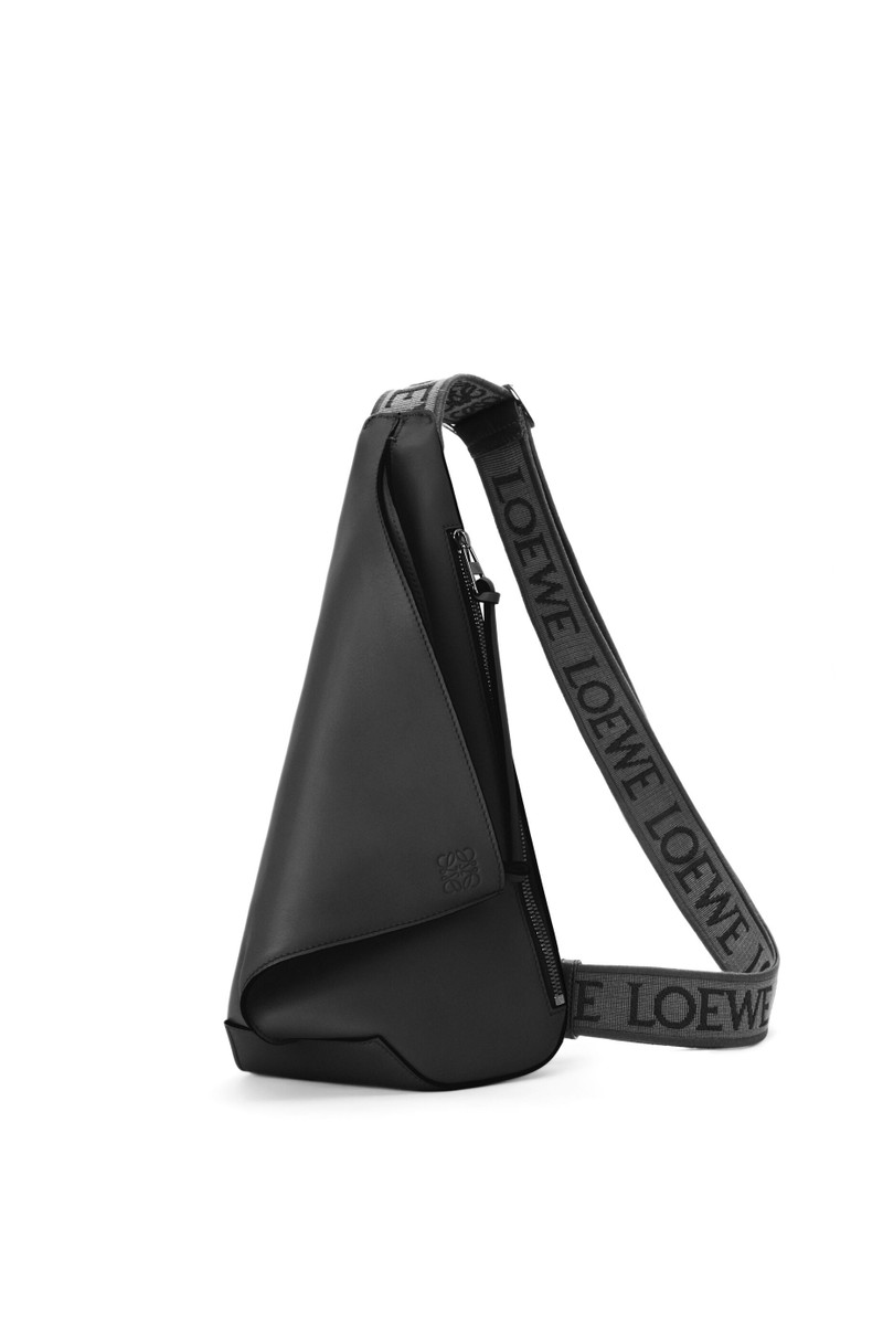 Anton Sling in supple smooth calf and jacquard 2