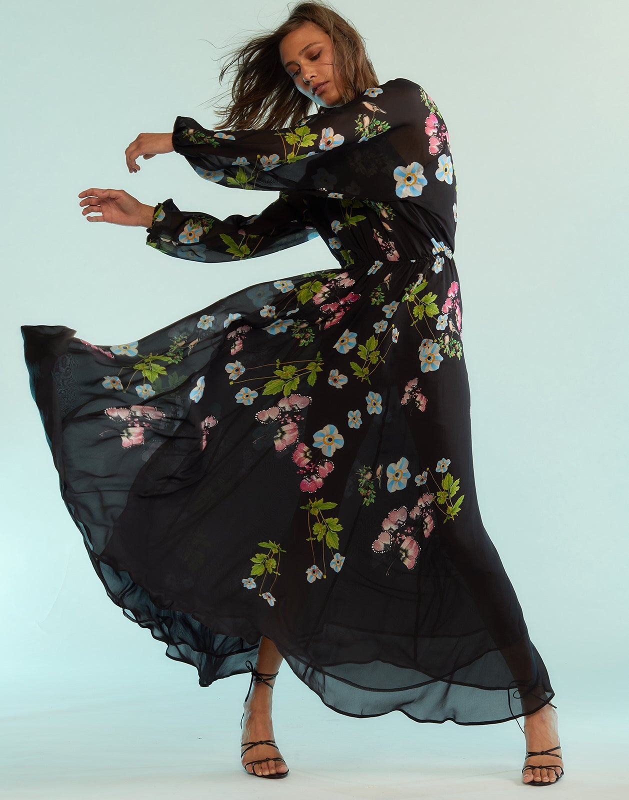 Messina Silk Dress - 4