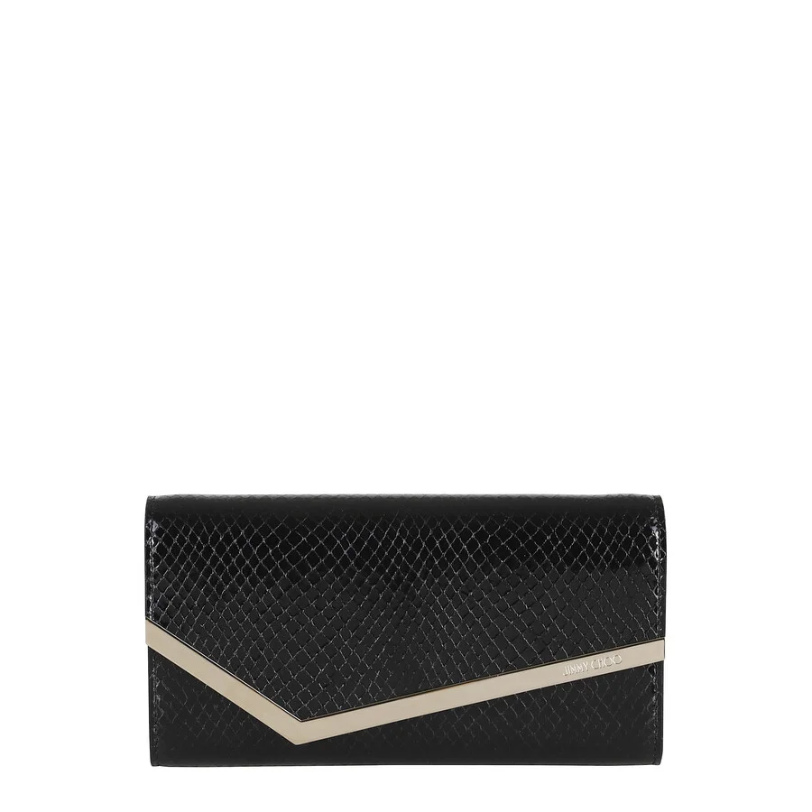 Jimmy Choo Shiny Snaje Printed Leather - 1