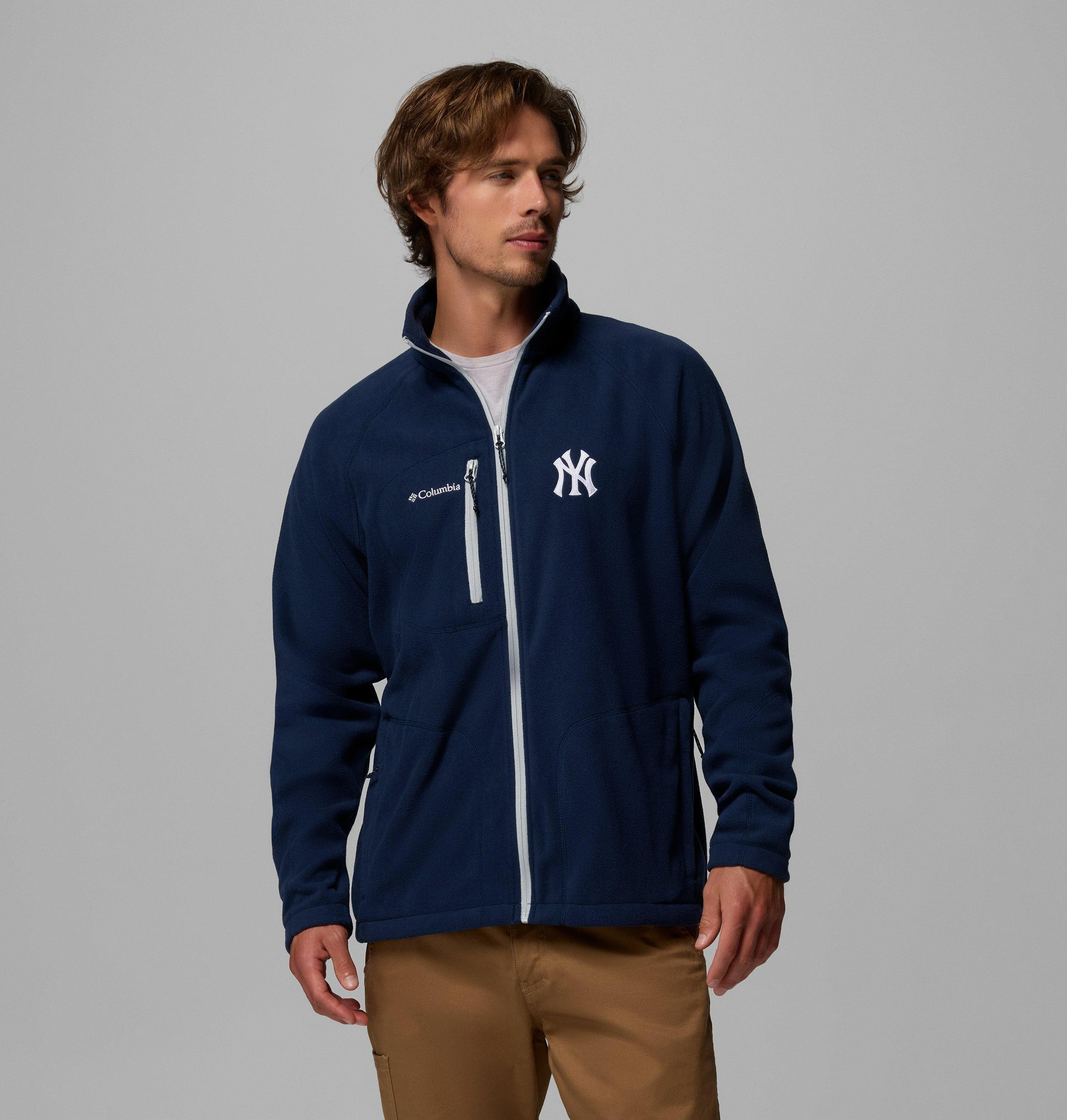 MLB Fast Trek II Full Zip Fleece - New York Yankees - 1
