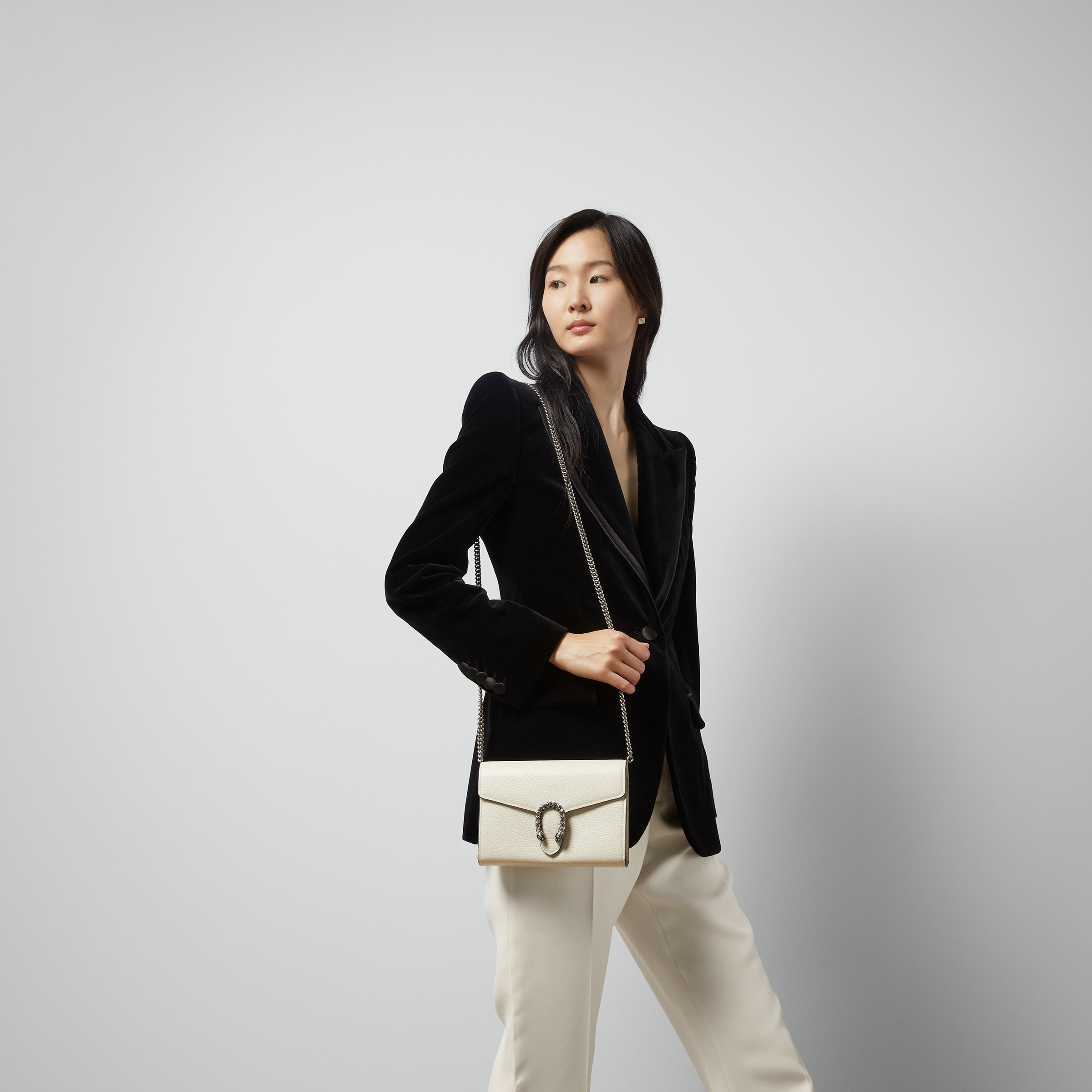 Dionysus mini leather chain bag - 3