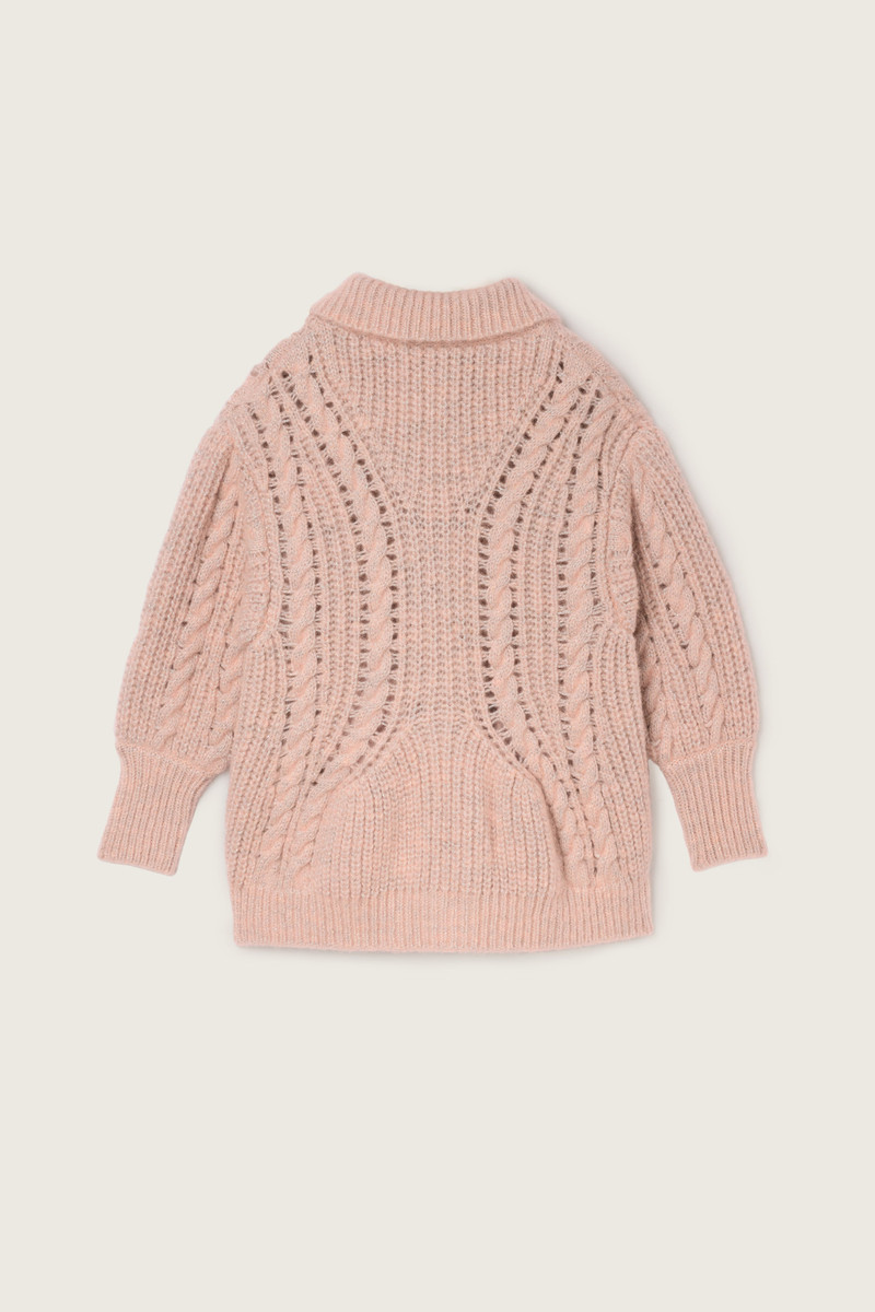 Simone Rocha Sculpted Chunky Knit Cardigan outlook