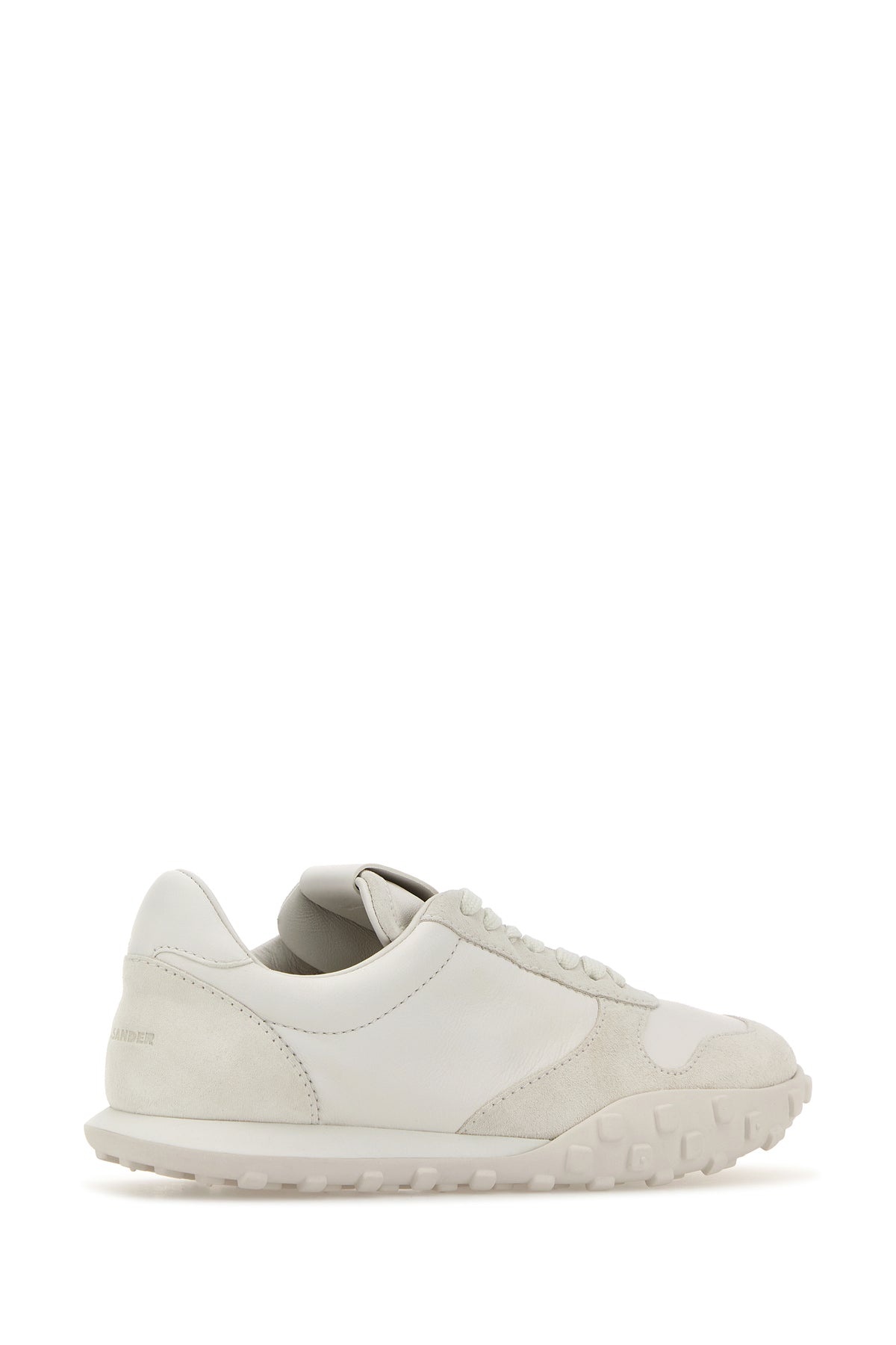 White leather and suede Moon sneakers - 3