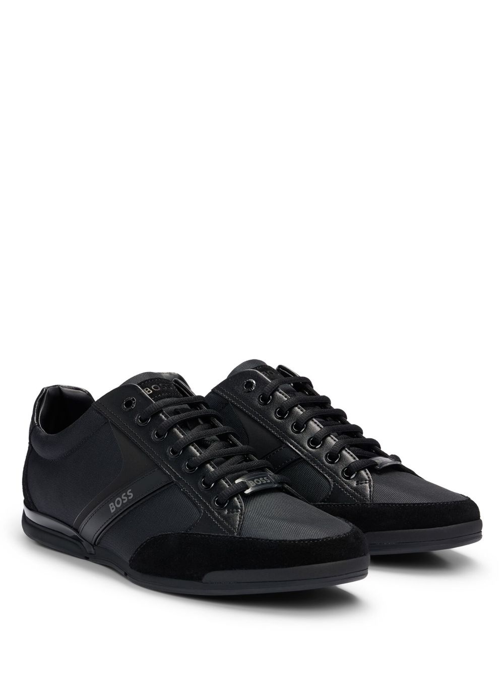 panelled-design sneakers - 2