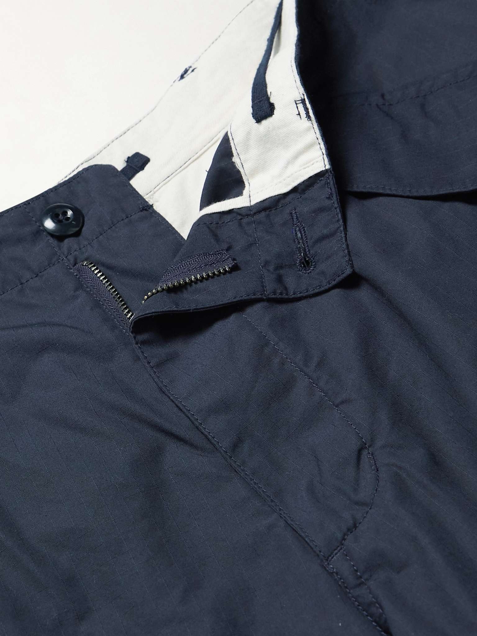 Straight-Leg Cotton-Ripstop Cargo Shorts - 5
