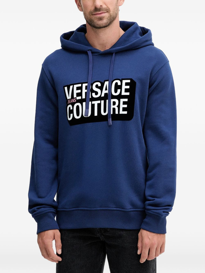 logo-detailed hoodie 1