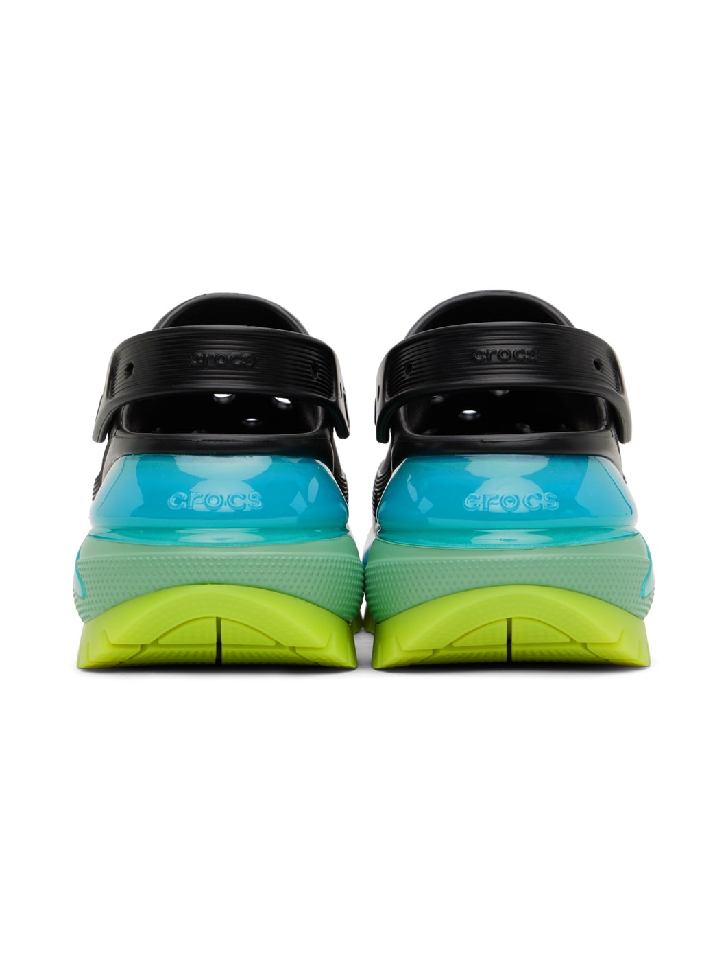 Black Mega Crush Clogs - 2