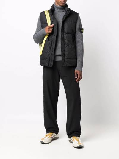 Stone Island Shadow Project drawstring straight-leg trousers outlook