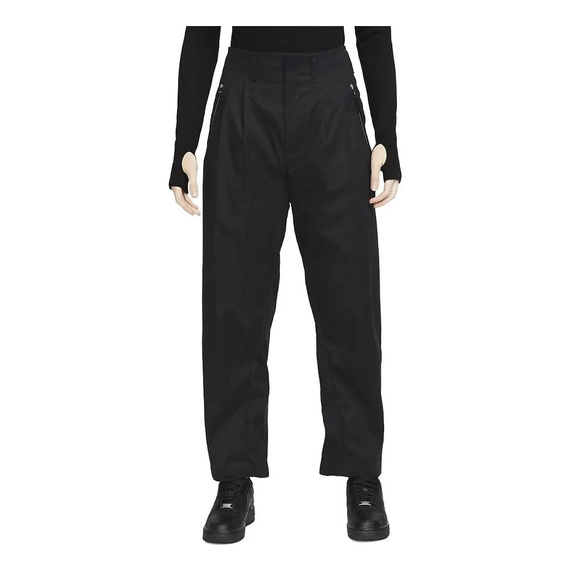 (WMNS) Nike Every Stitch Considered Woven Work Pants 'Black' DR5401-010 - 1