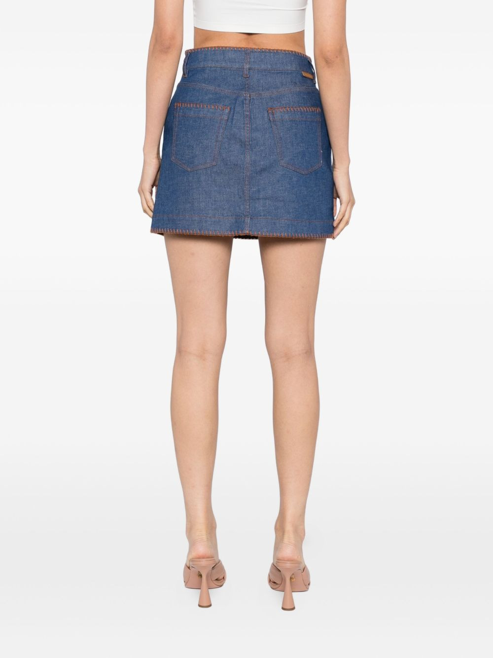 Ascension denim miniskirt - 4
