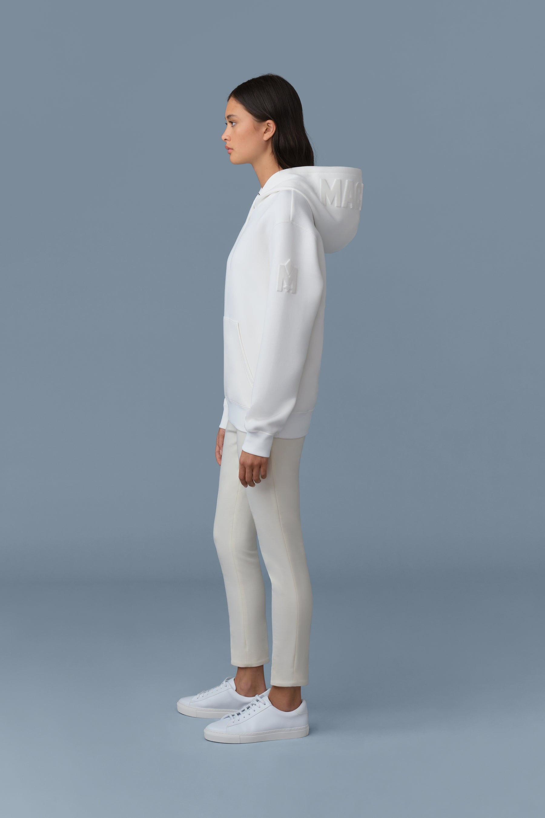 KRYS hoodie with velvet embroidery - 3