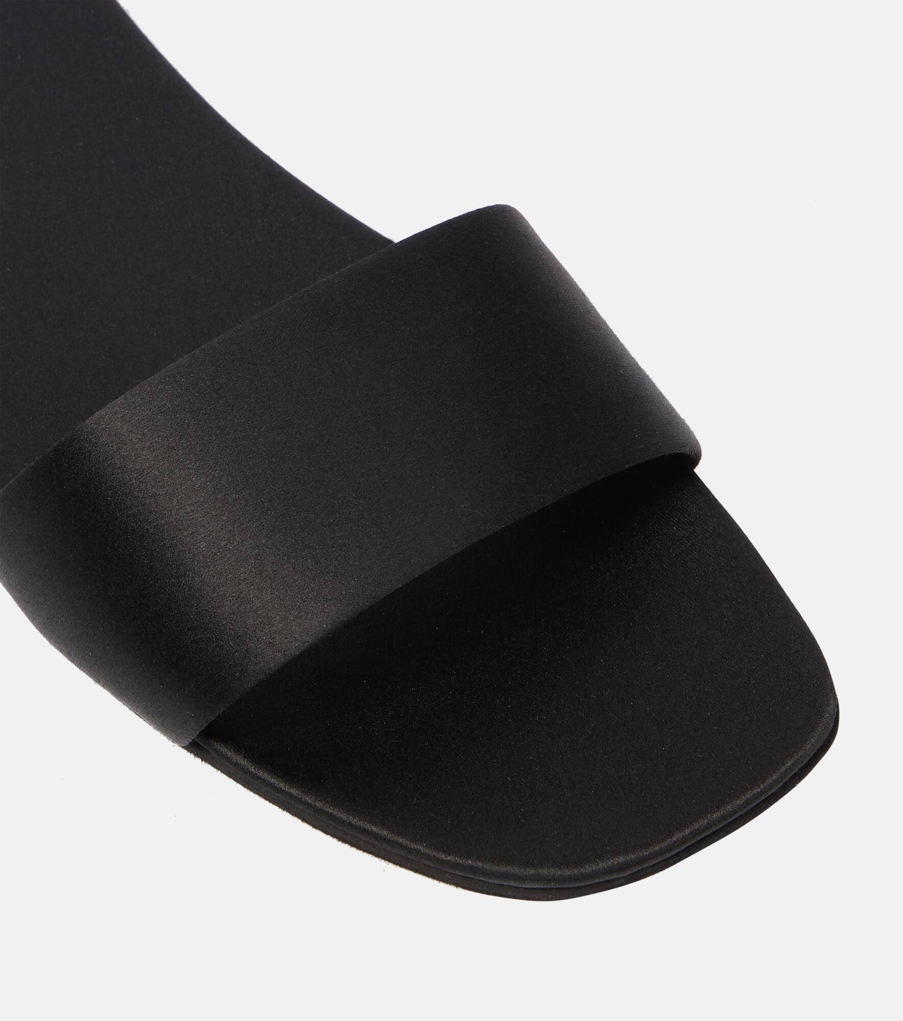 Silk satin slides - 5