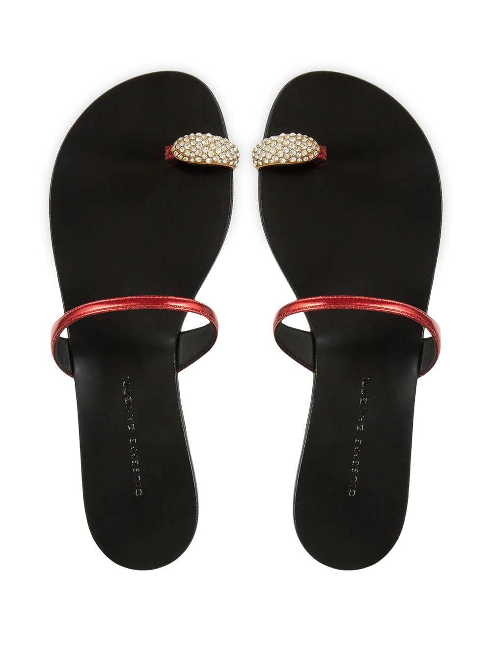 Ring toe-strap sandals - 4