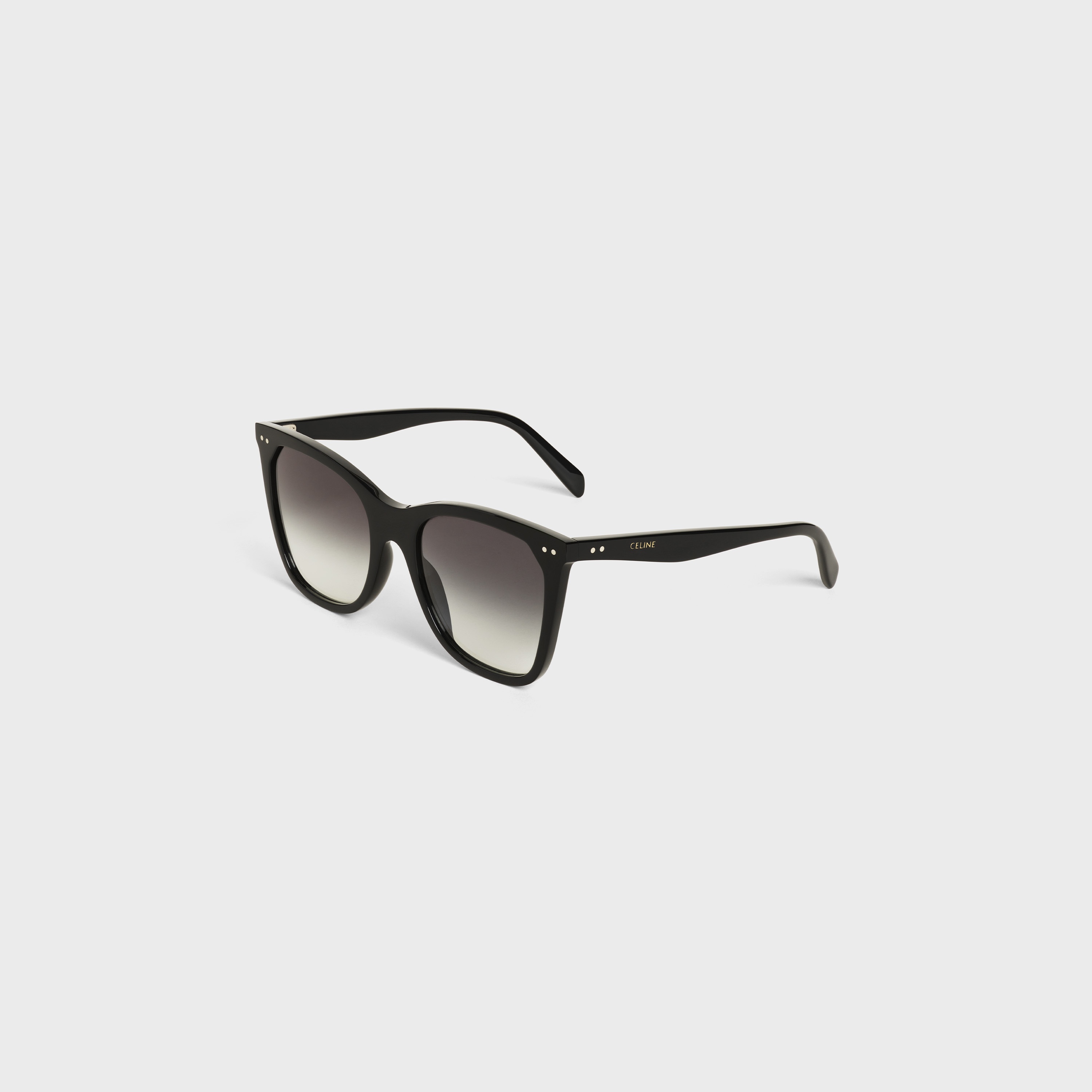 CAT EYE S134 SUNGLASSES IN ACETATE WITH POLARIZED LENSES - 2