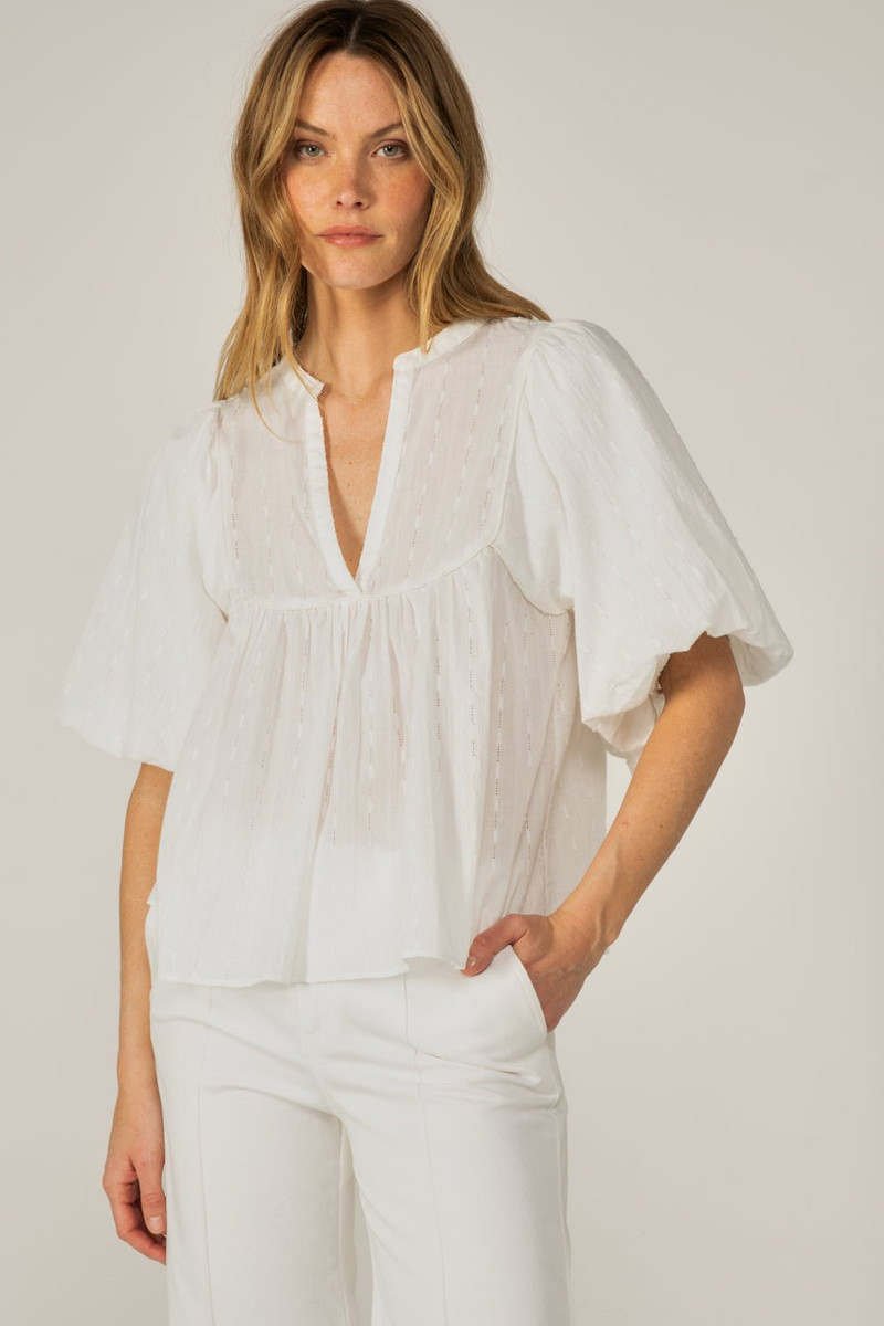 Blouse Flores - Natural White 1