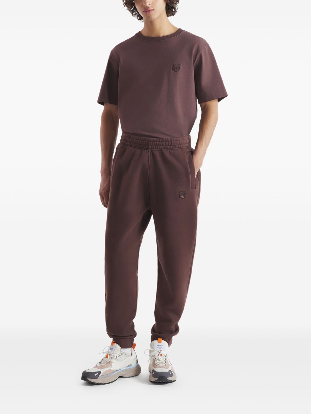 LOGO-PRINT TRACK PANTS - 2
