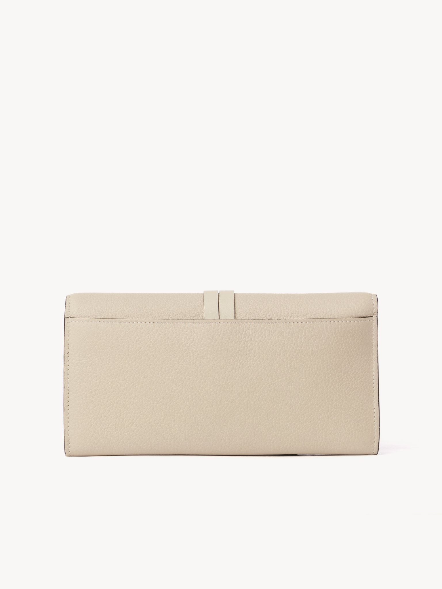 ALPHABET WALLET WITH FLAP IN GRAINED & SHINY LEATHER - 2