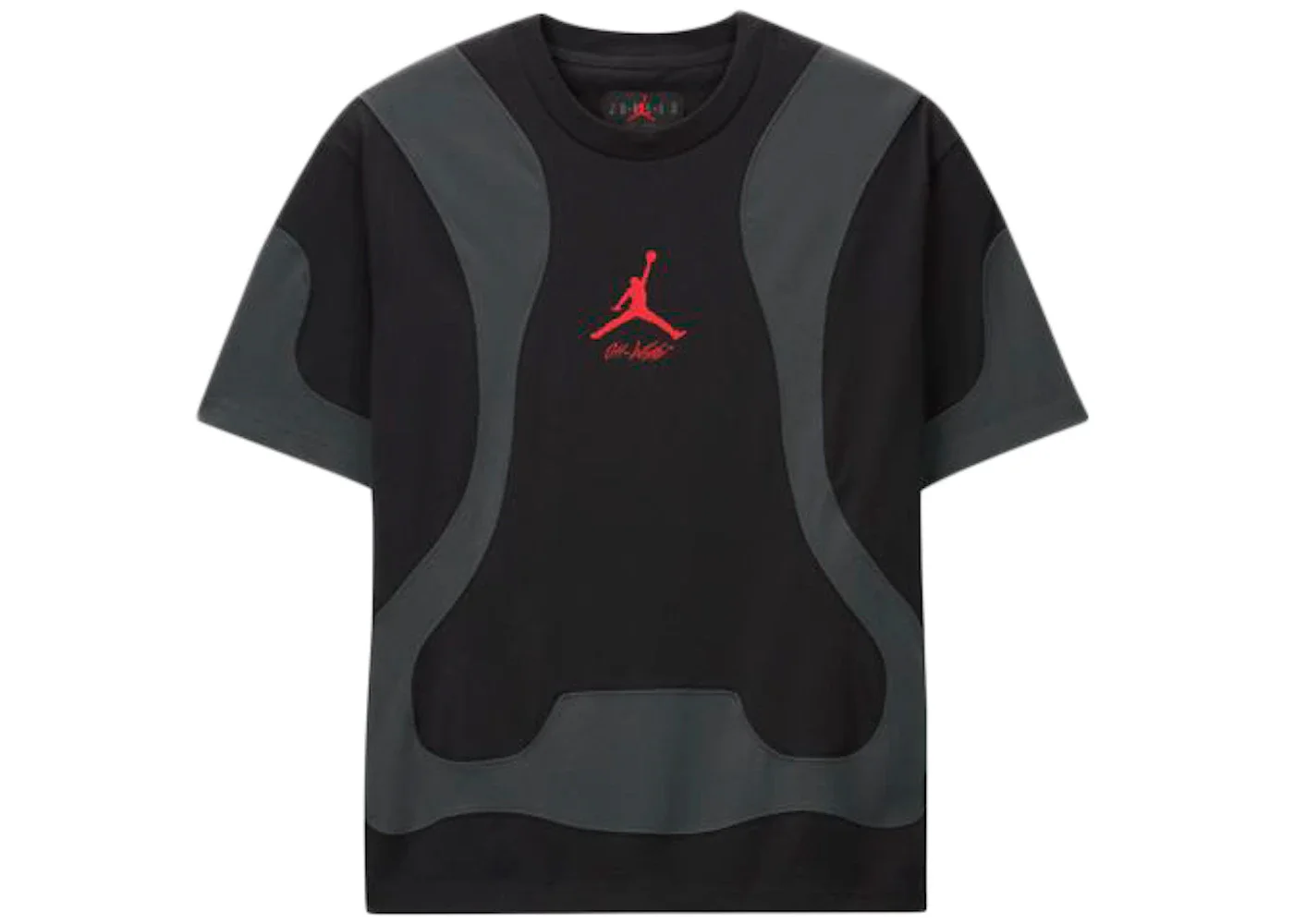 OFF-WHITE x Jordan Tee Black - 1