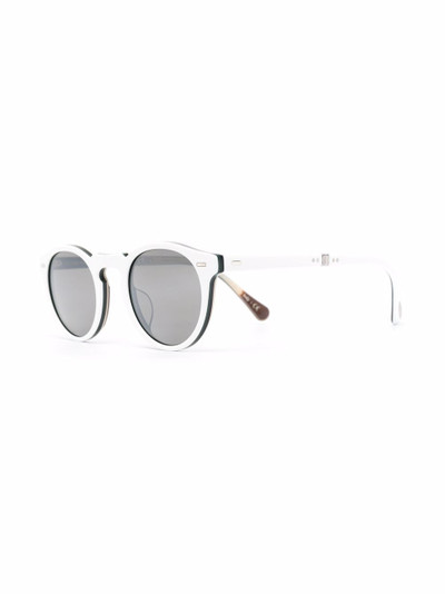 Oliver Peoples round frame sunglasses outlook