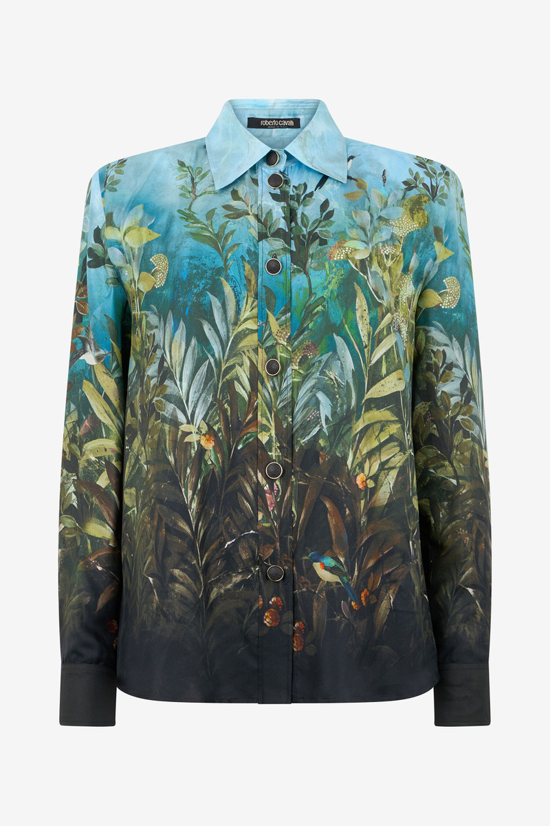 Eden Print Silk Shirt 1