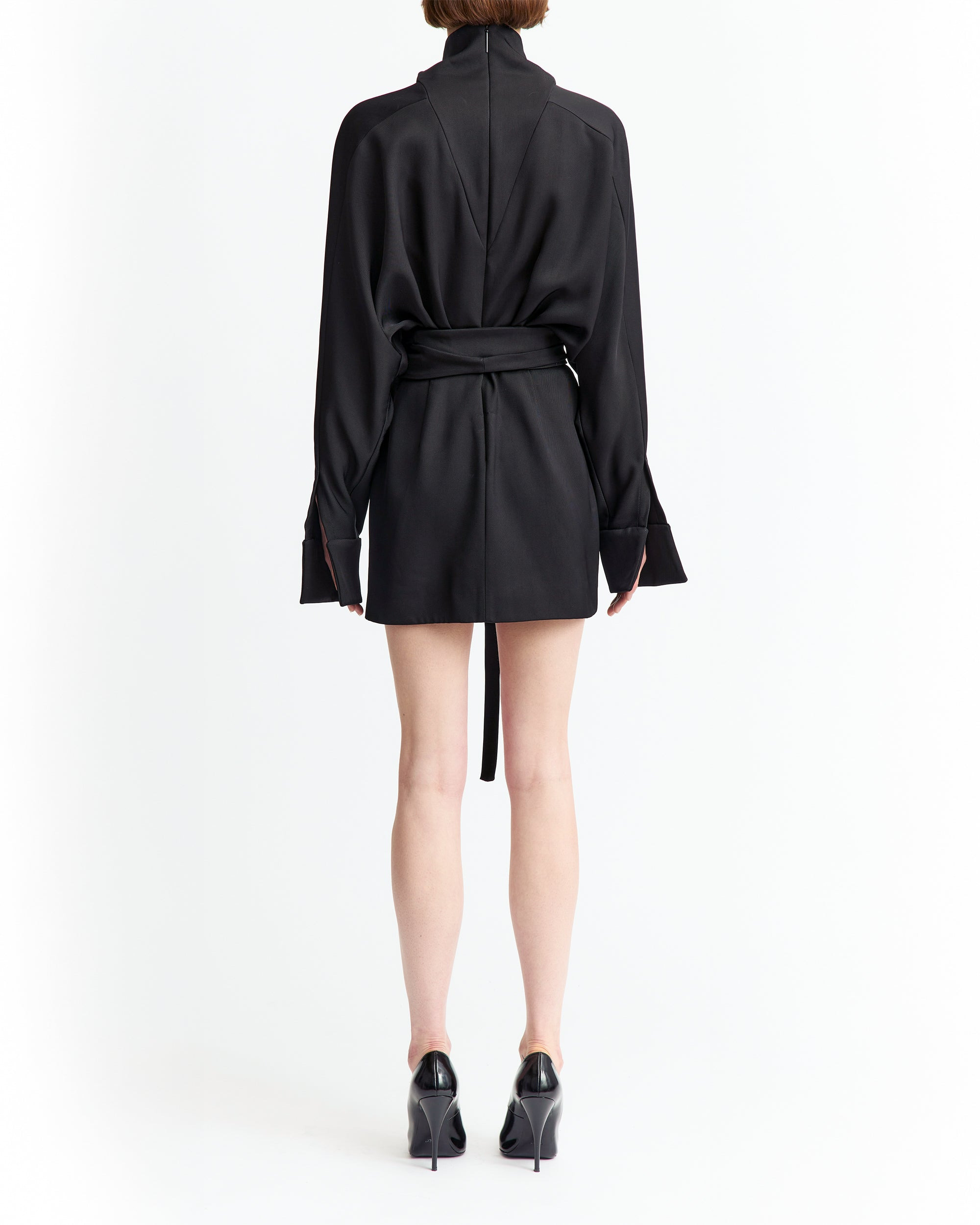 ETTORA MINI DRESS IN TWILL - 4
