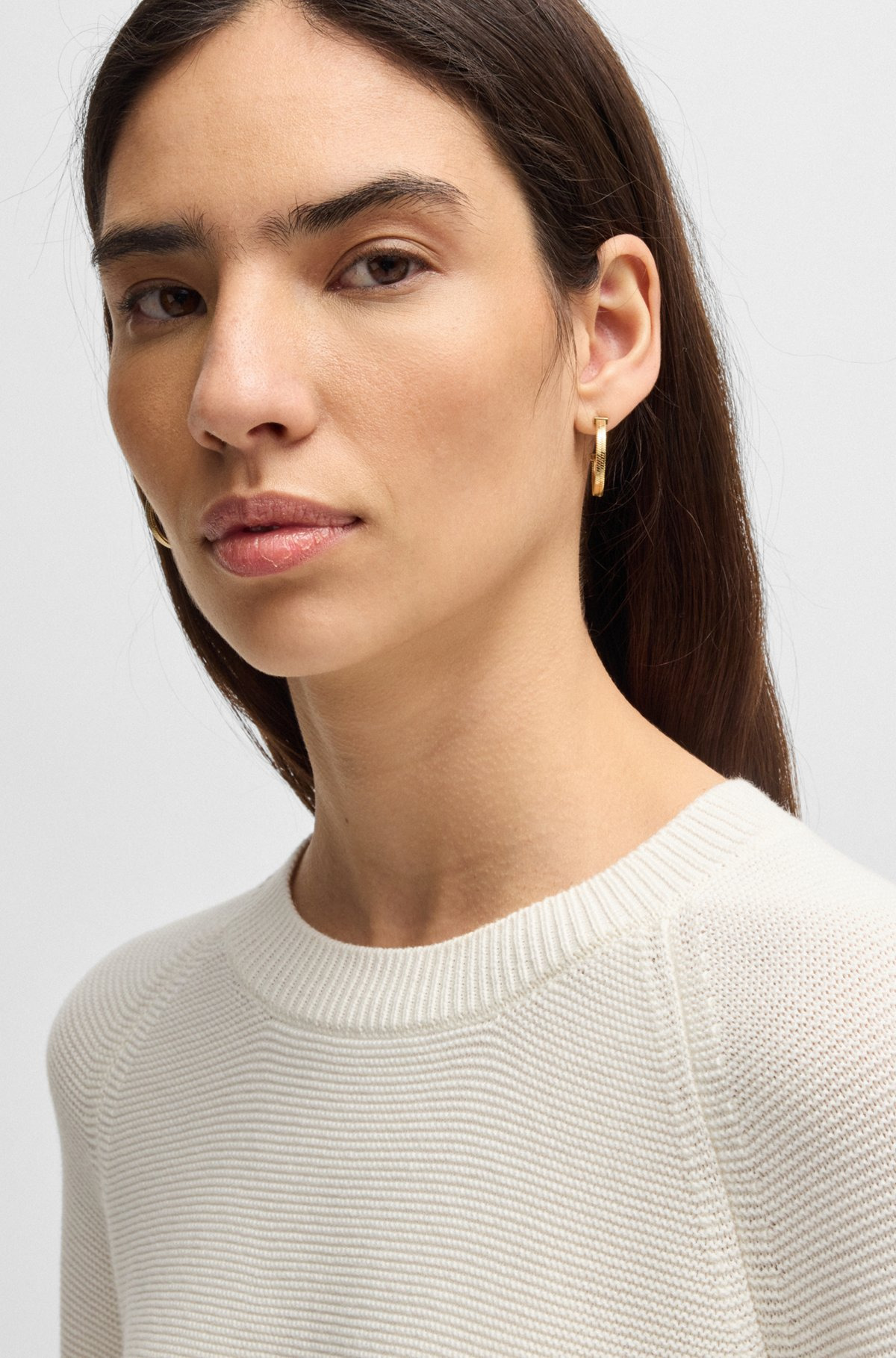 KNITTED SWEATER IN COTTON - 5