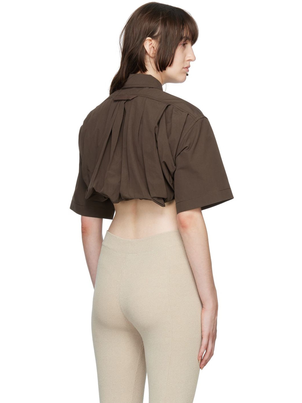 Brown Le Papier 'La Chemise Silpa' Shirt - 3