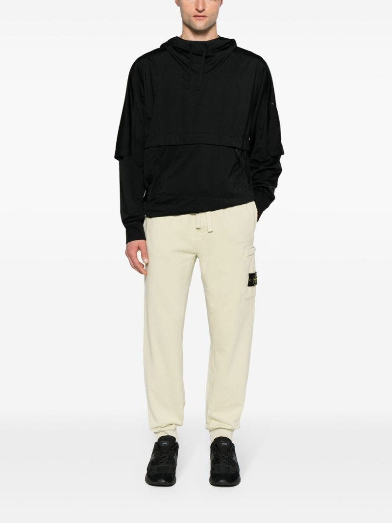 Stone Island Compass-badge cotton track trousers outlook