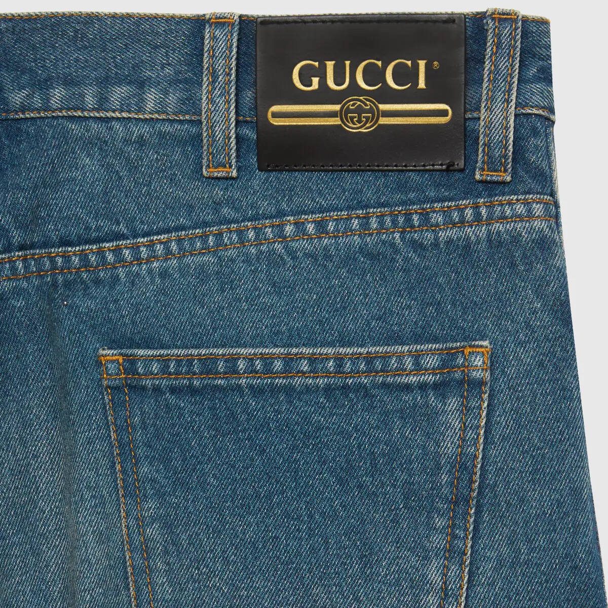 Tapered washed jeans - 6