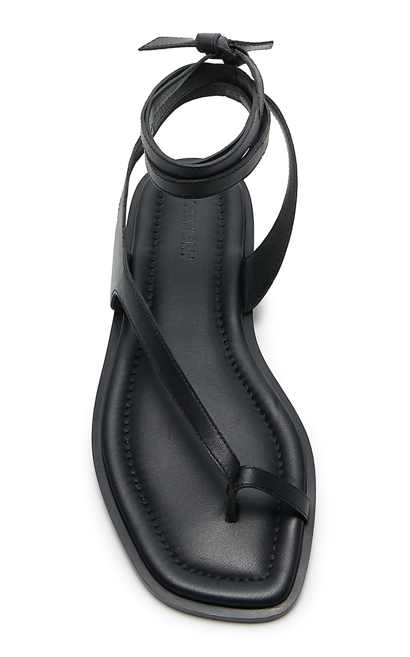 A.EMERY Heidi Leather Sandals black outlook