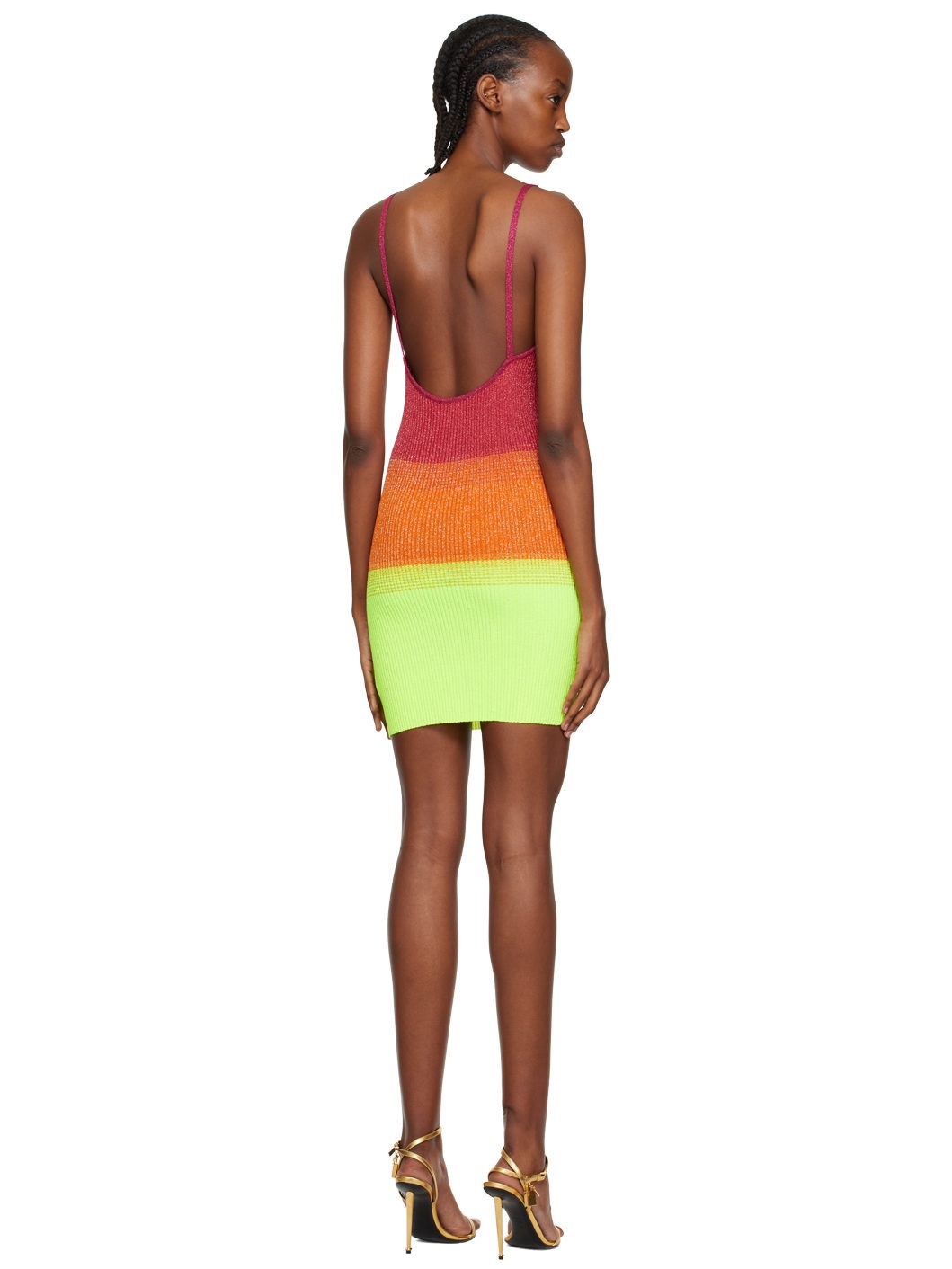 Multicolor Degradé Minidress - 3
