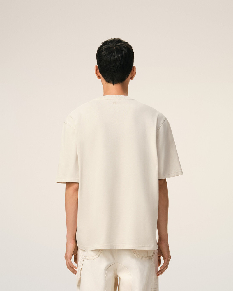 WHITE COTTON AMI DE COEUR T-SHIRT 5